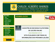 Tablet Screenshot of carlosalbertobarros.lel.br